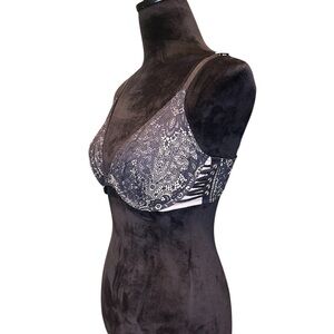 Victoria’s Secret Demi  Black Lace Bra